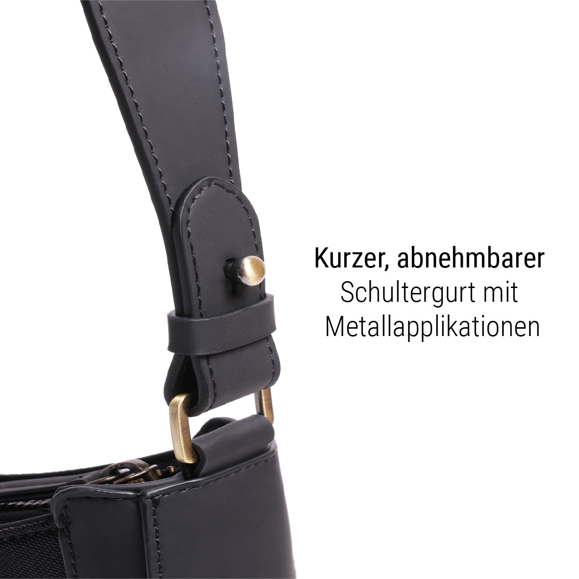 "Sassy" Handtasche mit kurzem Gurt