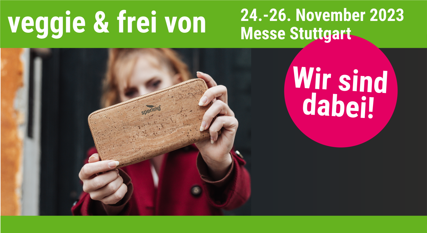 Nachhaltige Rucksäcke auf der veggie und frei von in Stuttgart!
